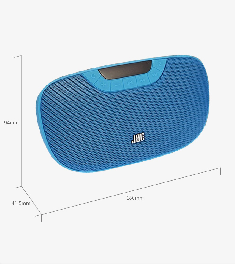 JBL SD-21 BLK Portable Mini Card Speaker FM Radio Screen Display MP3 Player Multi-function Desktop Home Audio 