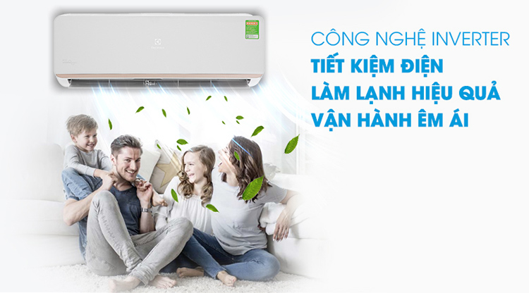 Điều hòa Inverter Electrolux ESV09CRR-C6 (9000BTU) - Hàng chính hãng - Chỉ giao tại Hà Nội