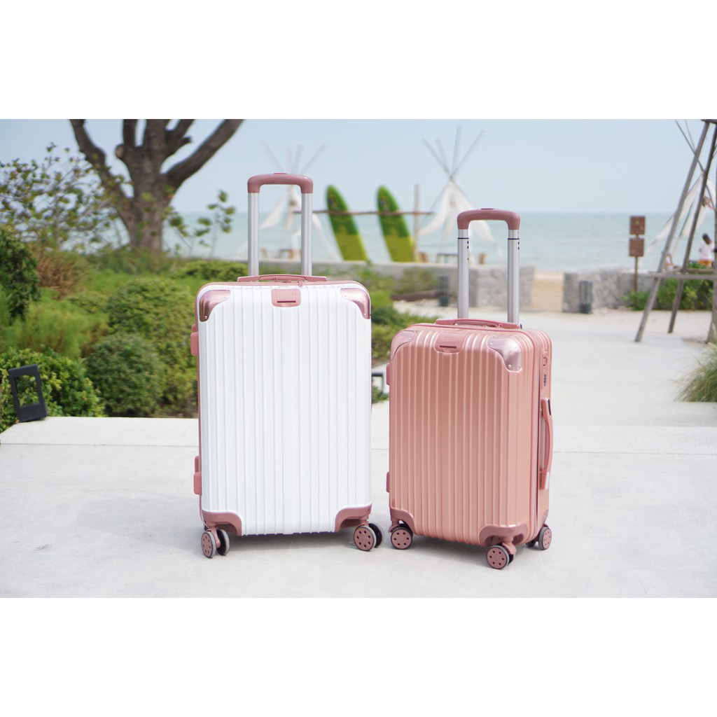 Vali du lịch Sea Choice chất liệu ABS+PC Size 20/24'' có khóa TSA Bánh xe 360° Dây kéo YKK chống nước có 3 màu- Bảo hành 3 năm