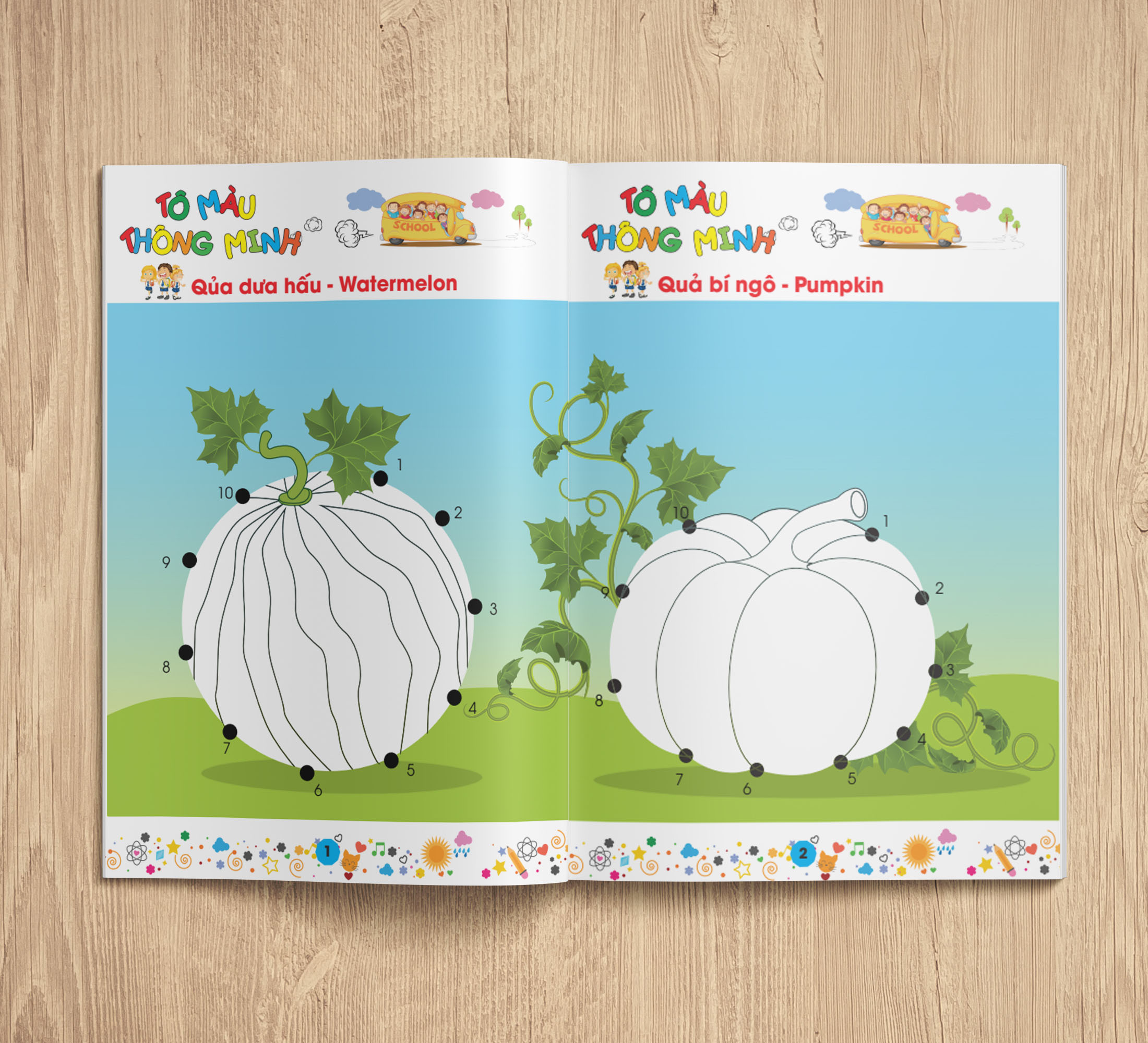 To mau noi so thong minh – chu de cac loai hoa