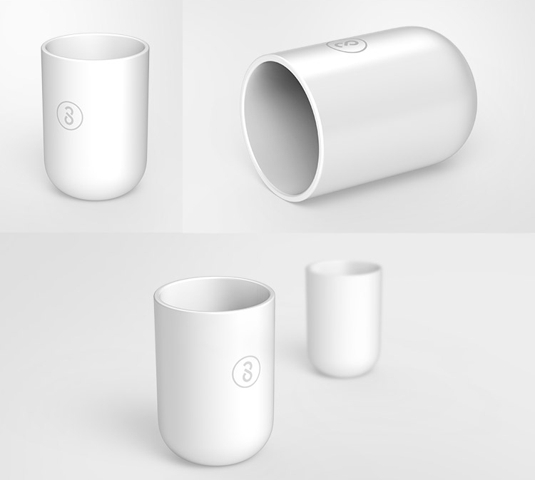 Cốc Nhựa / Ống Đựng Bàn Chải Đánh Răng SOOCAS/Xiaomi PP