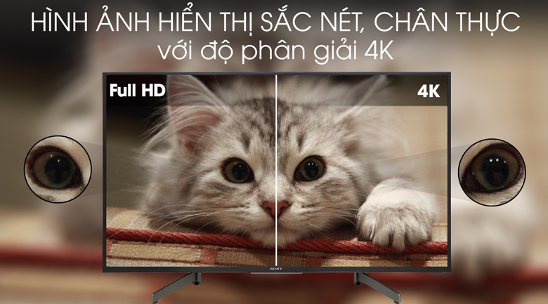 Smart Tivi Sony 4K 49 inch KD-49X7000G