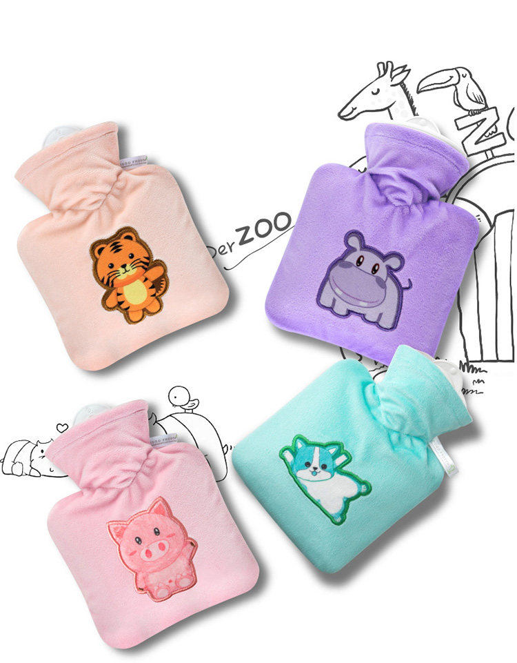 HUGO FROSCH warm frog Germany imported hot water bottle cute Teg Tiger mini hand warmers (0.6L) 4282