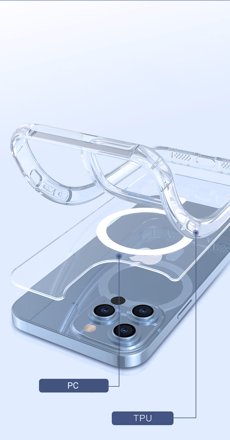 Ốp Lưng Hybrid MagFit Từ Tính Dành Cho iPhone 14 / iPhone 14 Plus / iPhone 14 Pro / iPhone 14 Pro Max - Hàng Chính Hãng LEEU DESIGN