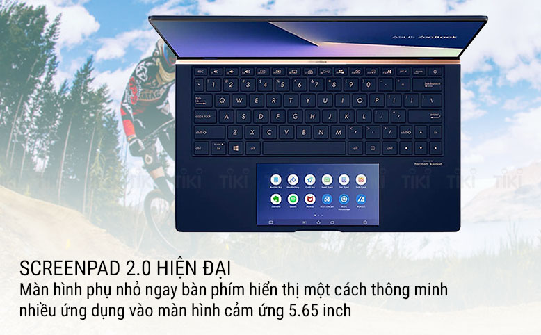 Laptop ASUS Zenbook UX434FAC-A6064T (Core i5-10210U/ 8GB LPDDR3 2133MHz/ 512GB SSD M.2 PCIE/ 14 FUD IPS/ Win10) - Hàng Chính Hãng