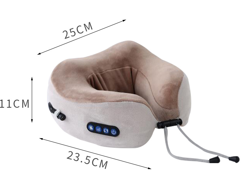 Gối Massage cổ Gáy Đa Năng Hình Chữ U