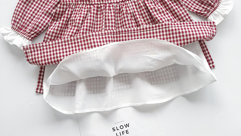 Đầm kẻ caro cho bé gái xinh xắn, 2 lớp cotton thoáng mát, hàng nhập chất đẹp, bé dùng dự tiệc, đi chơi, đi học | MV26