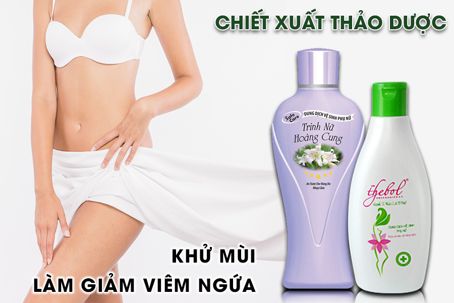 Dung dịch vệ sinh phụ nữ Thebol trinh nữ hoàng cung 150g 1