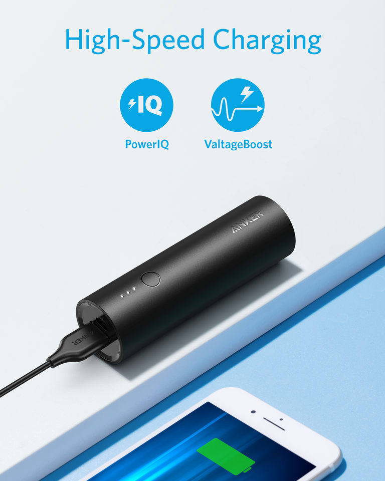 Pin Sạc Dự Phòng Anker PowerCore 5000mAh - A1109 - Hàng Chính Hãng