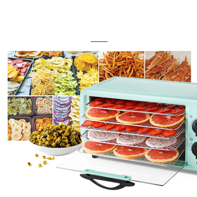 Keshun TO-094B food baking machine dried fruit machine household food meat fruit medicine dehydration air dryer temperature adjustable timing