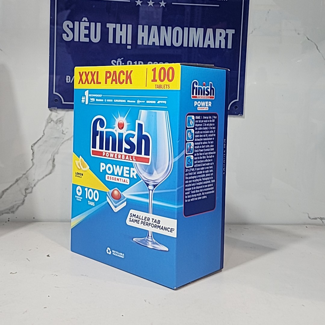 Viên rửa bát Finish All in one 100 viên