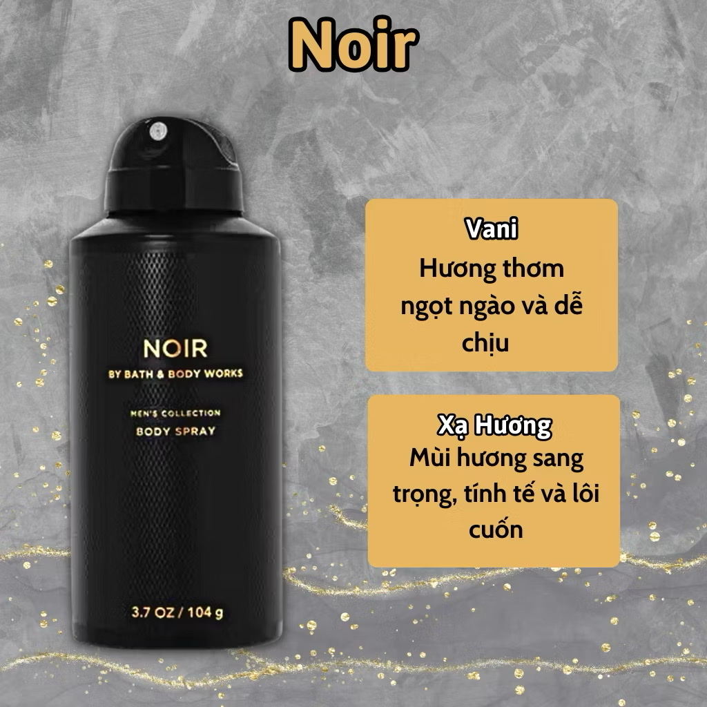 Body Mist Nam Bath And Body Work 104g - Body Spray Nam - Body Mist Nam Chính Hãng