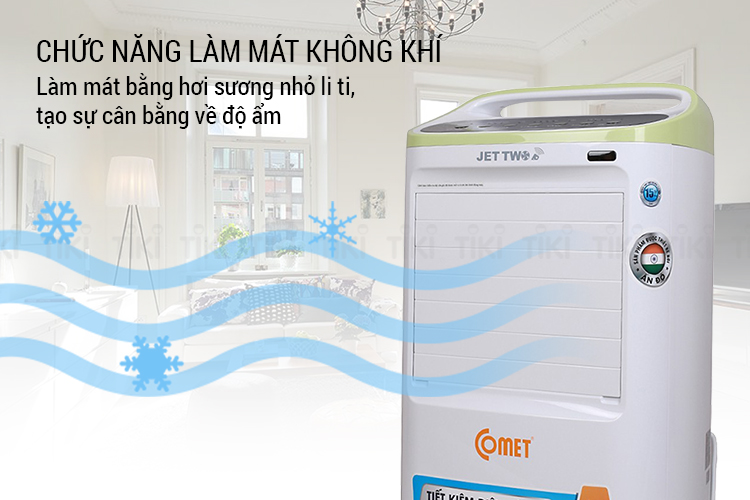 Máy Làm Mát Không Khí Comet CM8835 90W (8.5L)