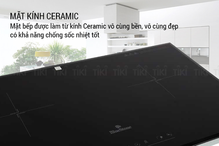 Bếp Âm Từ Đôi Bluestone ICB-6831 (4000W) - Hàng Chính Hãng