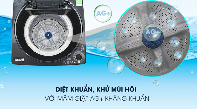 Máy giặt Sharp 10 kg ES-W100PV-H - Chỉ giao HCM