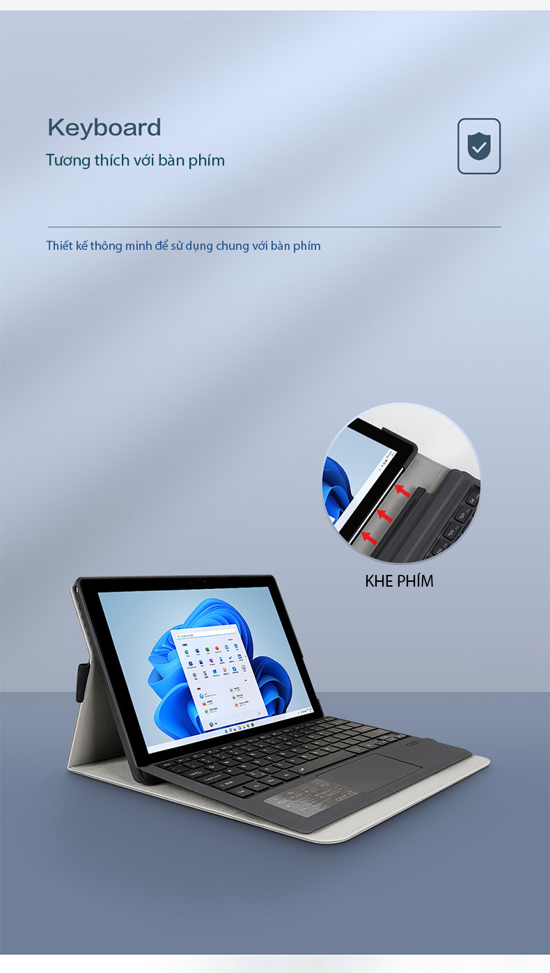 Bao Da dành cho Microsoft Surface Pro 12 / Pro 9 / Pro 8 JRC Ốp TPU Mềm, Vỏ Ngoài PU - Hàng Nhập Khẩu