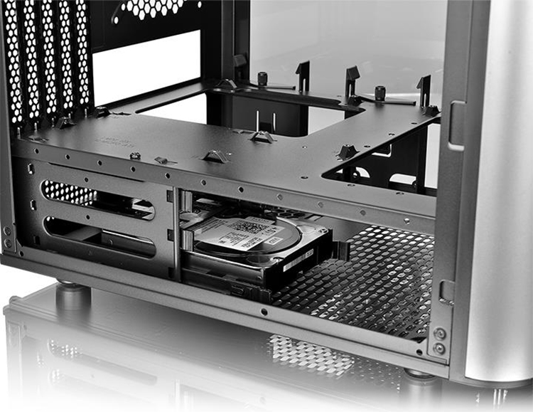 Vỏ Case Máy Tính Thermaltake Level 20 VT Tempered Glass CA-1L2-00S1WN-00 Micro ATX - Hàng Chính Hãng