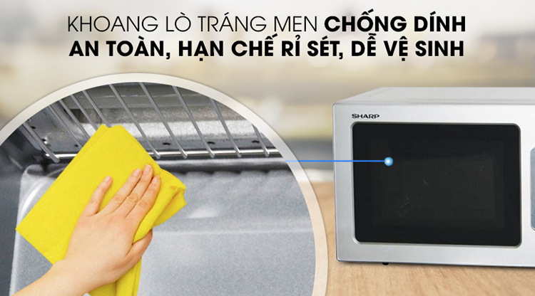 Lò Vi Sóng Có Nướng Sharp R-678VN(S) (20L) - Hàng chính hãng