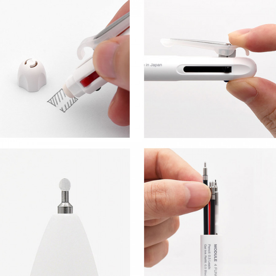 Bút ký Xiaomi KACO 4 Trong 1 Đa Chức Năng 0.5mm 3 Màu