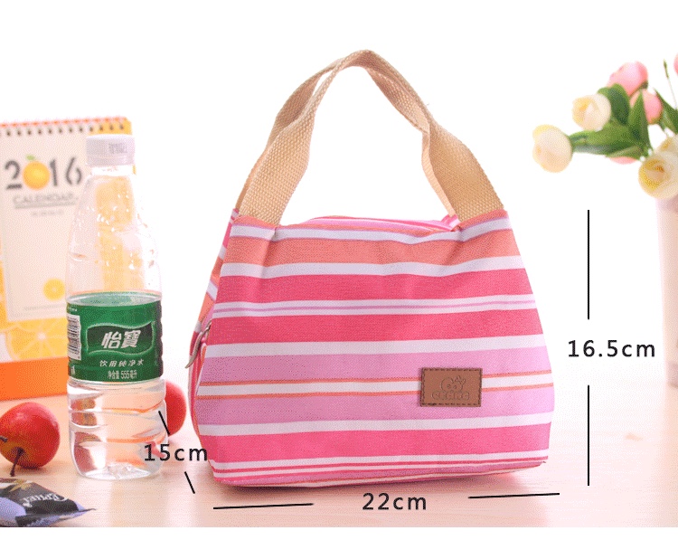 Combo túi giữ nhiệt đa năng loại dày + bộ muỗng, đũa, nĩa cá nhân bằng inox kèm hộp