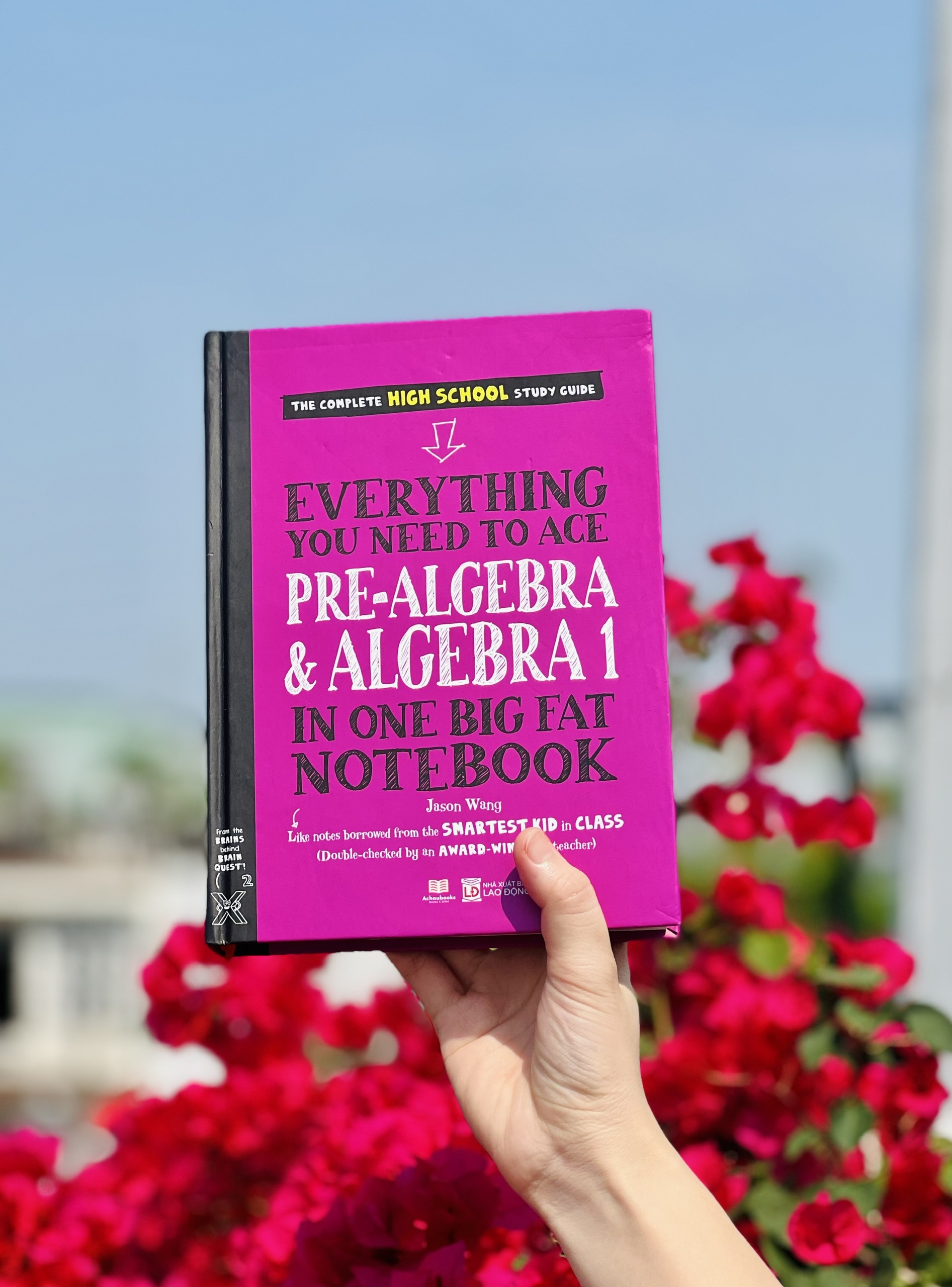 Sách Everything You Need To Ace Geomistry, Prealgebra And Algebra big fat notebooks ( Sổ Tay Hình Học Và Sổ Tay Đại Số Bản Tiếng Anh ) - Tổng Hợp Kiến Thức Hình Học và Đại Số Cho Học Sinh Từ Lớp 8 Đến Lớp 12 - Á Châu Books, Bìa Cứng, In Màu