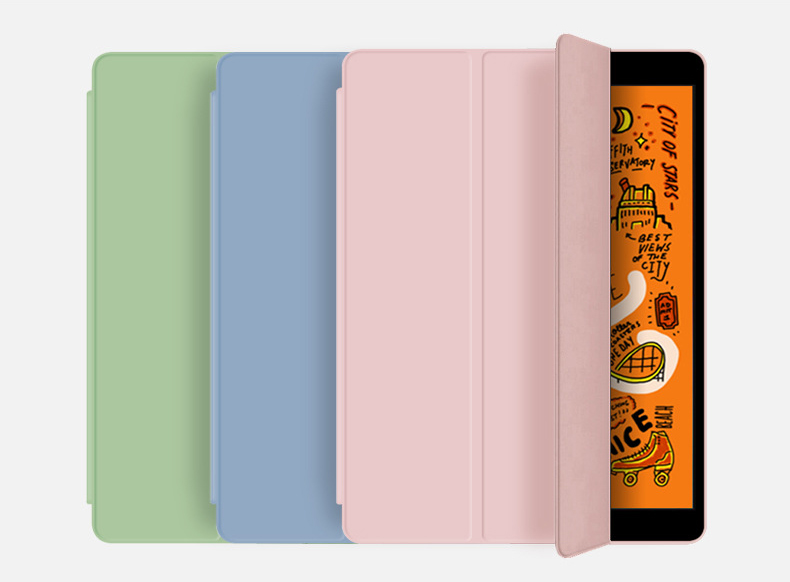 Bao Da Cover Dành Cho Apple Ipad 10.2 Inch 2019 Có Khe Cho Apple Pencil Hỗ Trợ Smart Cover