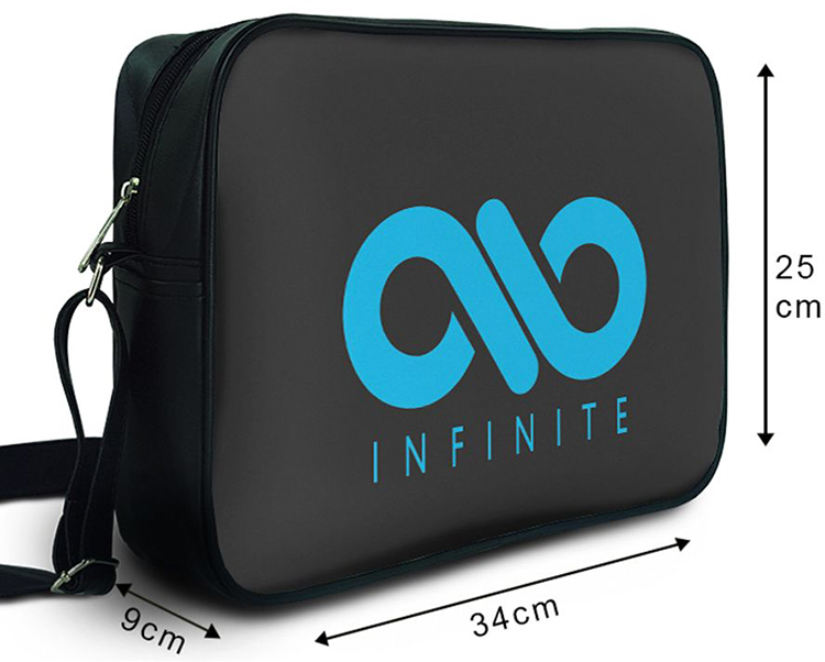 Túi Đeo Chéo Hộp Unisex Infinite - TCKL044