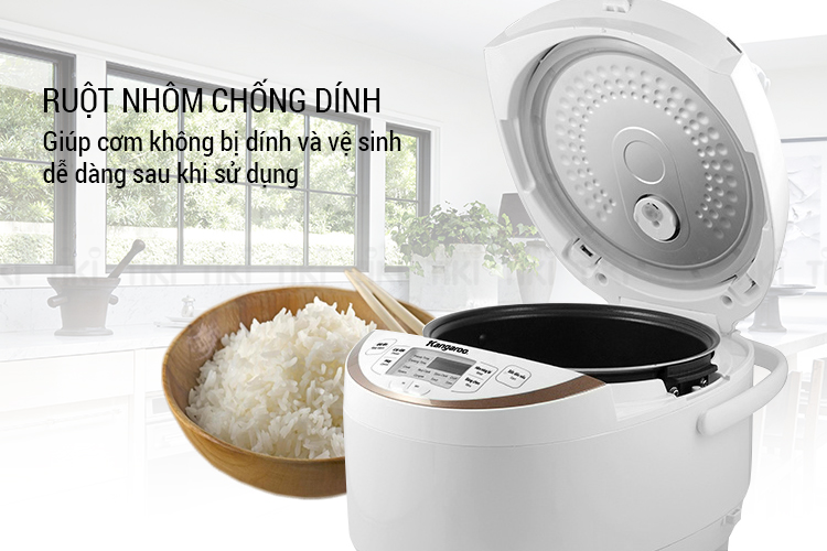 Nồi Cơm Điện Tử 1.8L Kangaroo KG567H