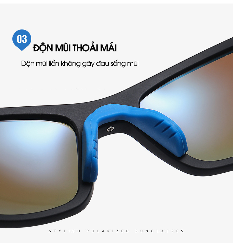 Kính Mát Thể Thao Nam Nữ Phân Cực AORON Chống Tia UV Thiết Kế Thời Trang Mới Chuyên Dụng Tiện Lợi- AK056