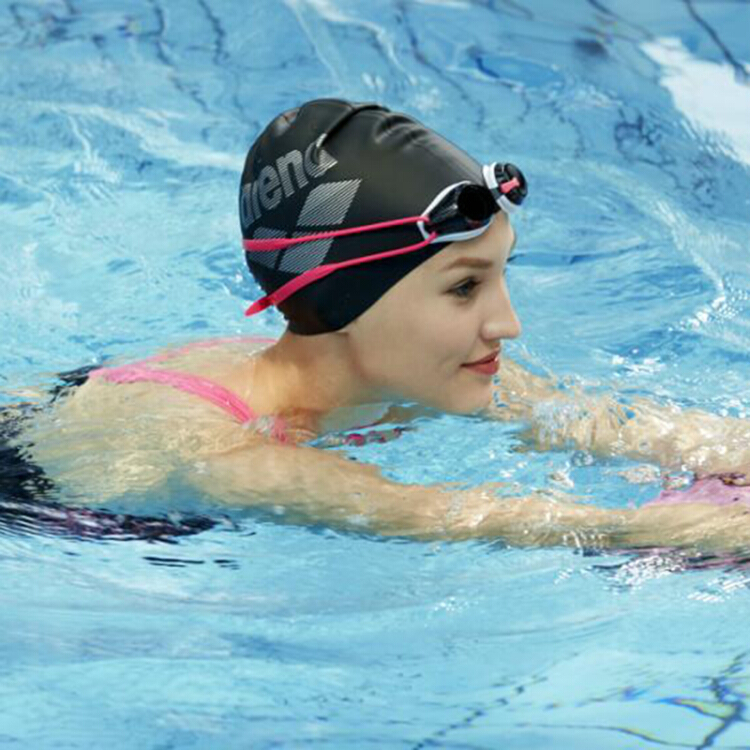 Nón Bơi Chống Nước Unisex Chất Liệu Silicon Ariana Arena ARN6400E-BSV