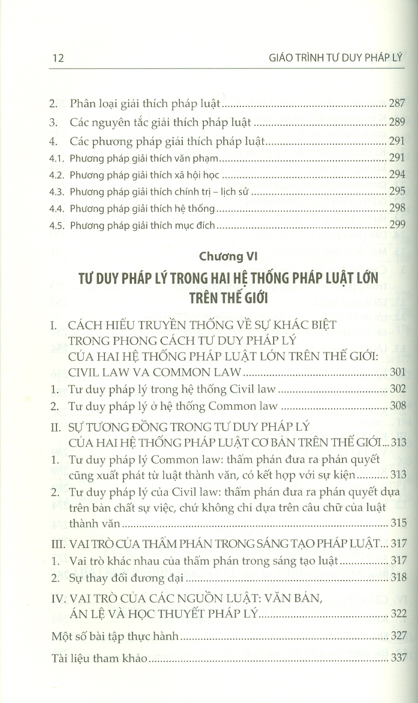 GIÁO TRÌNH TƯ DUY PHÁP LÝ - PGS. TS. Nguyễn Minh Tuấn, PGS. TS. Nguyễn Hoàng Anh (Đồng chủ biên) - Tái bản - (bìa mềm)