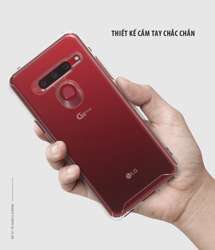 Ốp lưng LG G8 Ringke Fusion