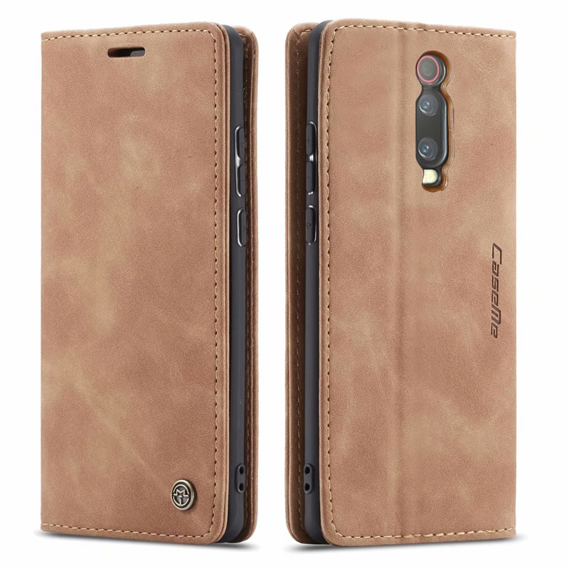 bao da bò thật dạng ví dành cho xiaomi redmi mi 9t hàng chính hãng caseme 12