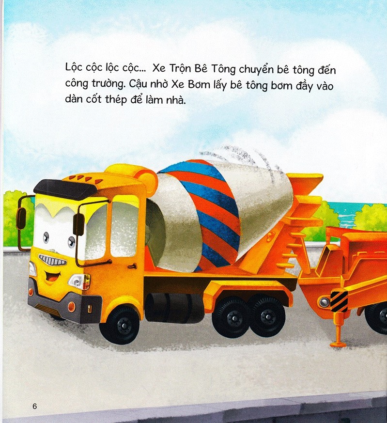 Combo Thế Giới Xe Công Trình (6 Cuốn)