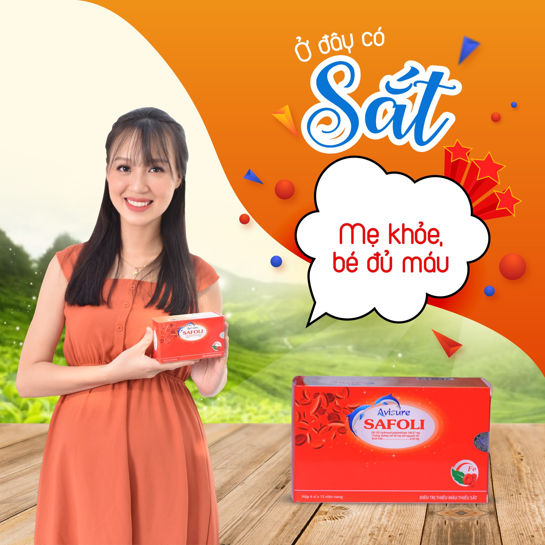 Sắt safoli cho bà bầu