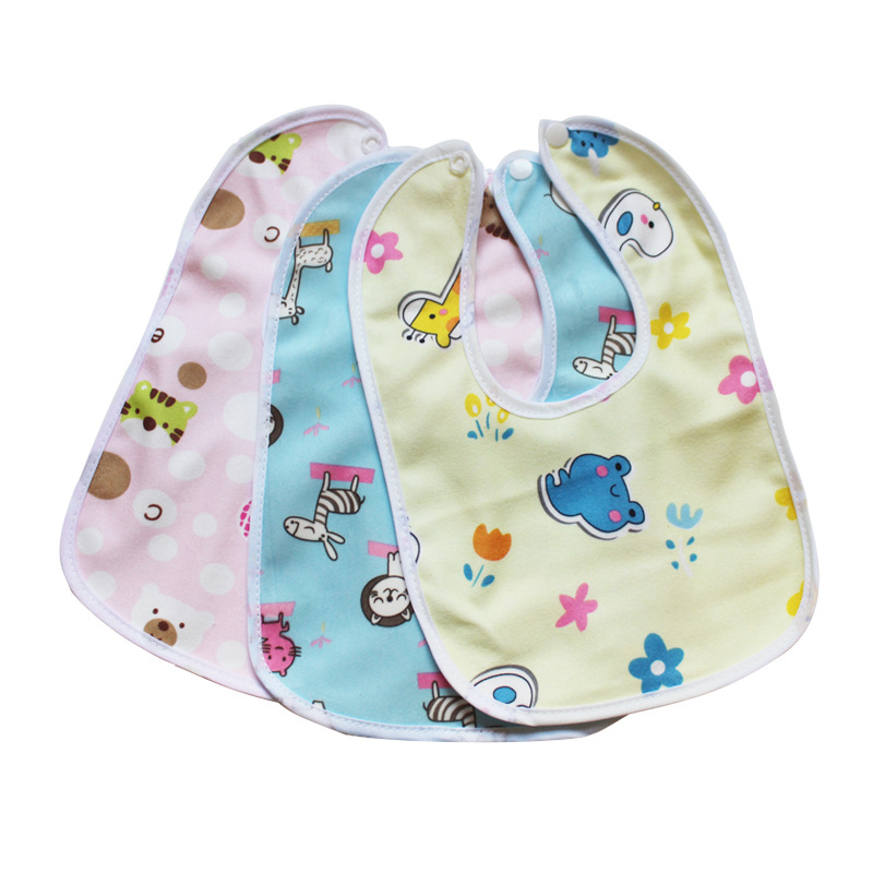 Set 2 Yếm ăn dặm cho bé PaKaSa - Họa tiết ngẫu nhiên