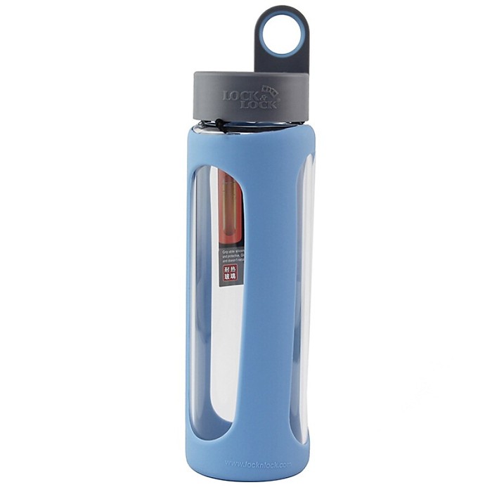 Bình Nước Thủy Tinh Chịu Nhiệt Lock&Lock LLG933R (510ml)