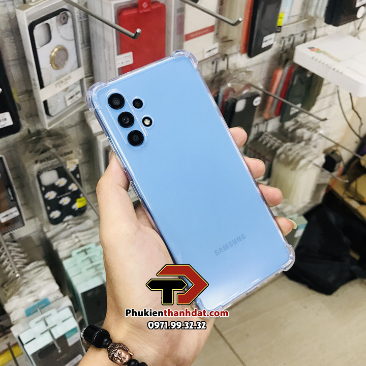 Ốp lưng dành cho SamSung A32 4G, A22 4G trong suốt chống sốc - Hàng chính hãng