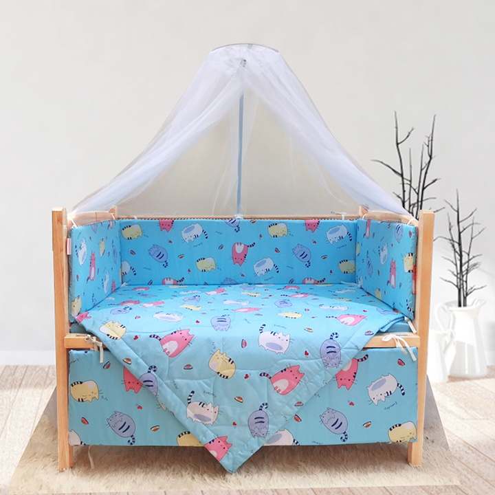 Cũi cho bé - Combo cũi quế Mộc