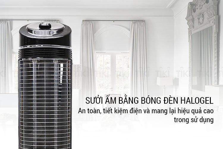 Quạt Sưởi Hanil EHV-1000BL - Hàng Chính Hãng