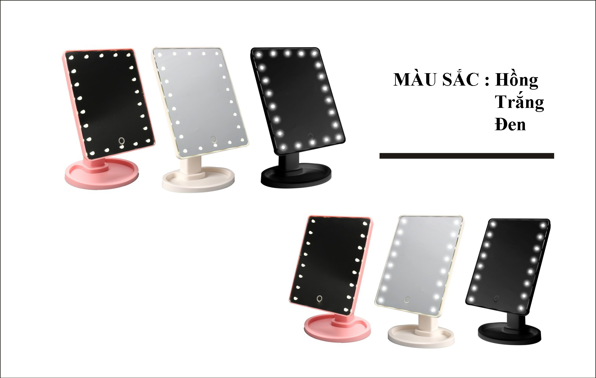 gương trang điểm