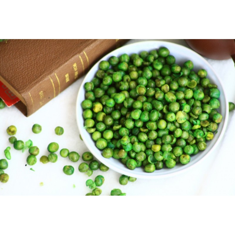 ĐẬU HÀ LAN MUỐI SẤY GIÒN NGON HIỆU SK FOOD - HŨ 500G