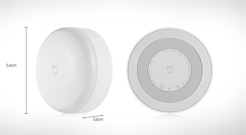 Mijia Photosensitive and IR Sensor Night Light  Extraordinary Sensing Function  Extremely Low Power Consumption  Wide Application