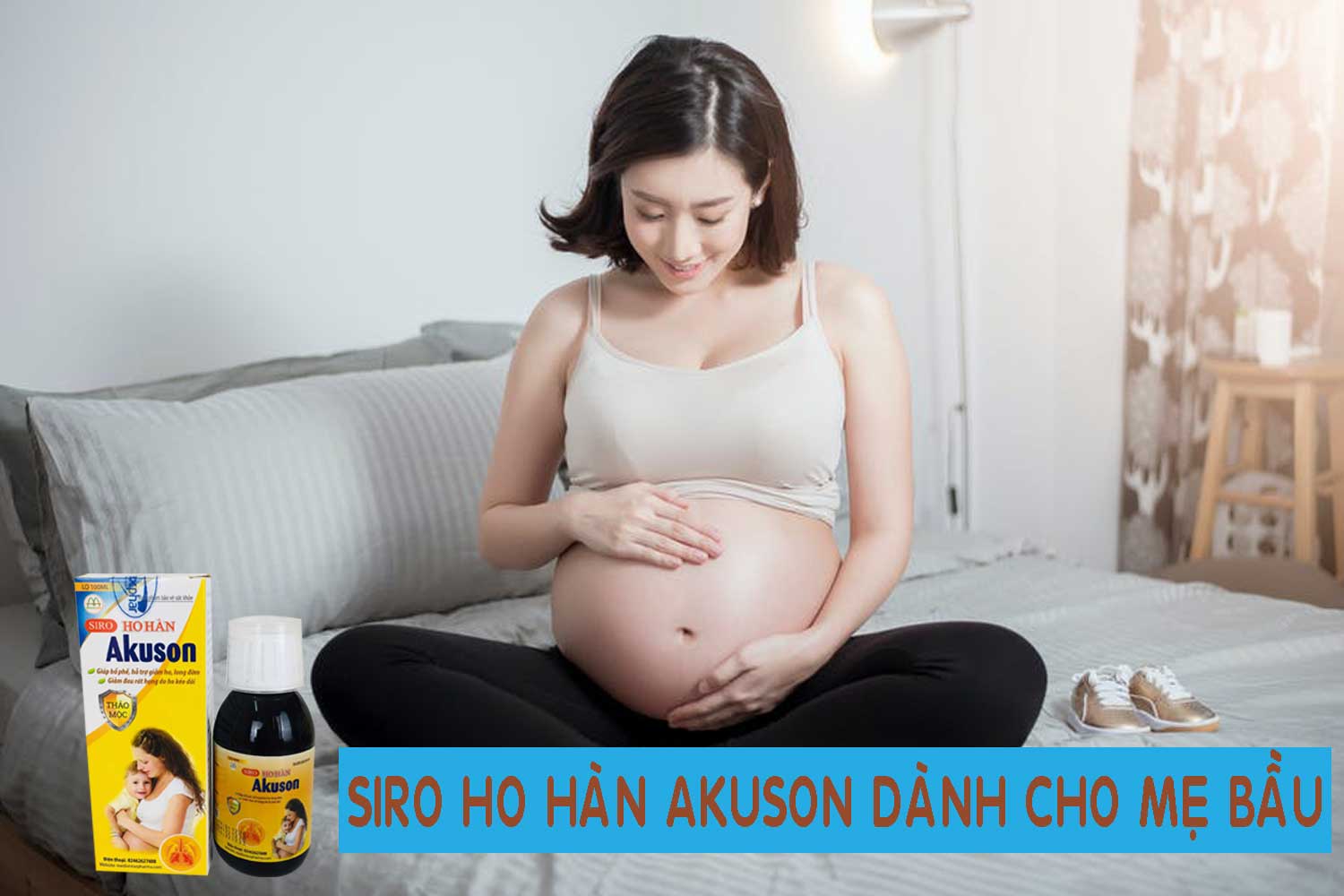 02 Hộp Siro ho hàn AKUSON lọ 100ml, phòng ngừa các bệnh hô hấp trên, dùng được cho bà bầu và trẻ nhỏ bị sốt, giúp bổ phế, hỗ trợ giảm ho, long đờm, giảm đau rát họng, khàn tiếng do ho nhiều kéo dài và hỗ trợ tăng cường sức đề kháng 2