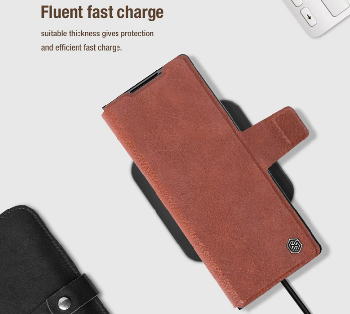 Bao Da dành cho Samsung Galaxy Z Fold 7 / Z Fold 6 hiệu Nillkin Aoge Leather Cao Cấp - Hàng nhập khẩu