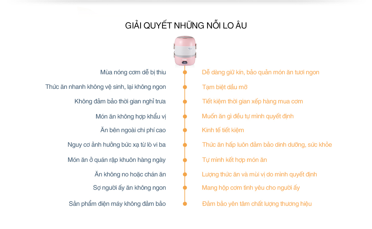 Hộp Hâm Nóng ArirangLife EL-ALS263 (Hồng)