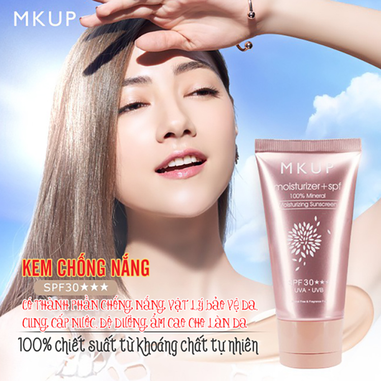 Kem Trang điểm chống nắng MKUP
