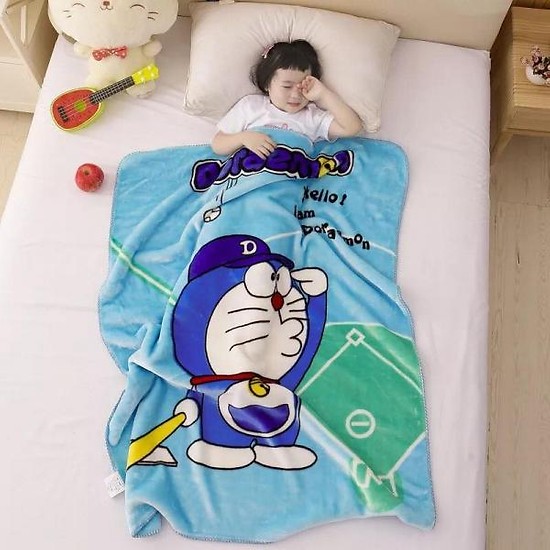 Chăn lông tuyết hai mặt cho bé
