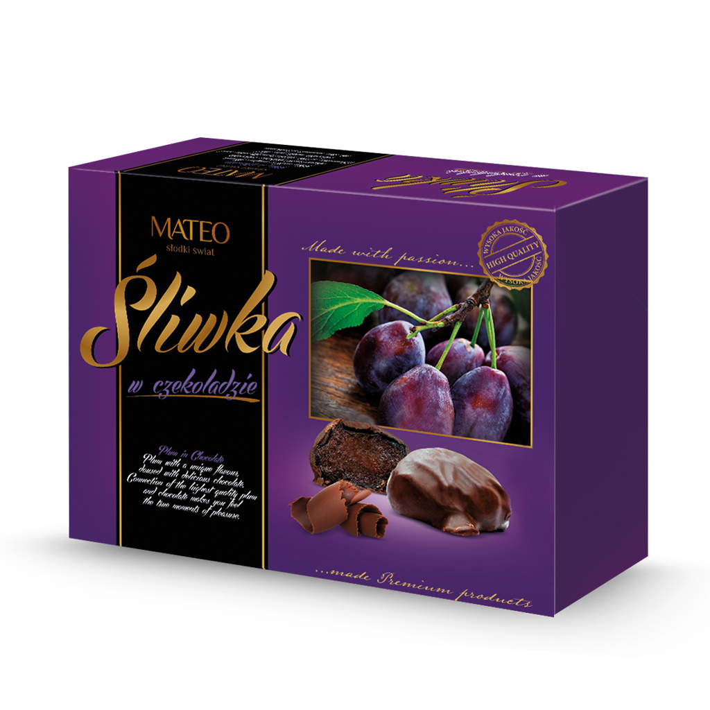 Sô cô la Mận MATEO 300g (Plum in Chocolate 300g)