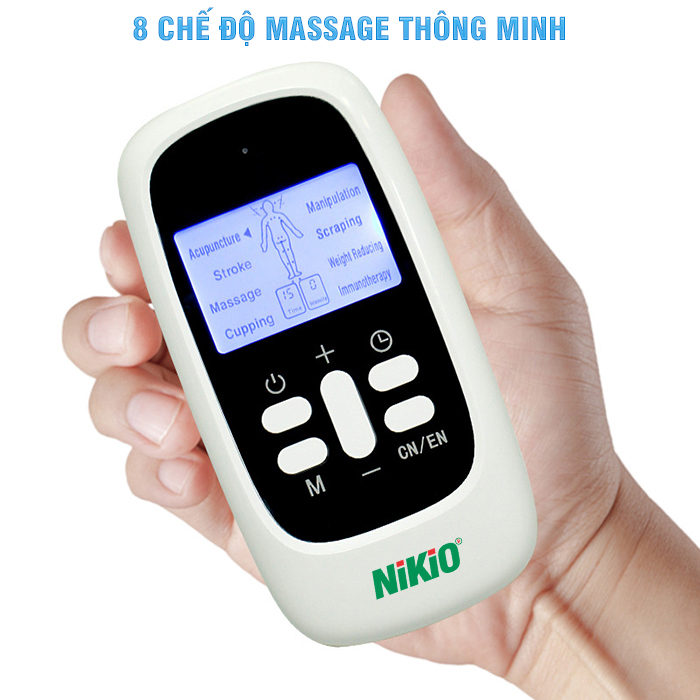 Máy massage xung điện 4 miếng dán Nikio NK-100